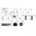 Aprilia - MANA 850 GT 2011 - Engine/TransmissionCompletions kit PA