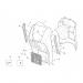 Aprilia - SCARABEO 125-150-200 (KIN. ROTAX) 2002 - Body PartsBodywork FRONT - apron FRONT