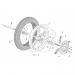 Aprilia - SCARABEO 125-150-200 (KIN. ROTAX) 2000 - FRONT wheel