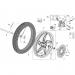 Aprilia - SCARABEO 50 4T 4V 2014 - BrakesFront wheel, disc brake