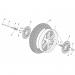 Aprilia - SPORT CITY CUBE 250-300 IE E3 2012 - FrameFRONT wheel