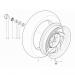 Aprilia - SR MOTARD 125 4T E3 2013 - Framerear wheel