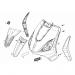 Derbi - BOULEVARD 125CC 4T E3 2011 - Body Partsmask front
