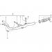 Gilera - DNA 180 < 2005 - Engine/Transmissioncooling pipe strap