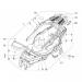 Gilera - FUOCO 500 E3 2013 - Body Partsbucket seat
