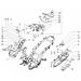 PIAGGIO - BEVERLY 500 CRUISER E3 2010 - Body PartsCentral fairing - Sill