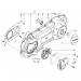 PIAGGIO - CARNABY 125 4T E3 2010 - Κινητήρας/Κιβώτιο ΤαχυτήτωνCOVER sump - the sump Cooling