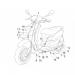 PIAGGIO - FLY 100 4T 2006 - Framecables
