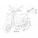 PIAGGIO - FLY 50 2T 2010 - Framecables