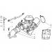 PIAGGIO - HEXAGON GTX 180 < 2005 - Κινητήρας/Κιβώτιο ΤαχυτήτωνCARBURETOR