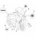 PIAGGIO - X8 125 STREET EURO 2 2006 - Signs and stickers