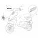 PIAGGIO - ZIP 100 4T 2006 - Signs and stickers