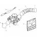 PIAGGIO - ZIP 50 4T 2012 - CARBURETOR COMPLETE UNIT - Fittings insertion