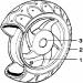 PIAGGIO - ZIP 50 CATALYZED < 2005 - Πλαίσιοrear wheel