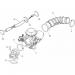 Vespa - S 125 4T E3 2007 - Engine/TransmissionCARBURETOR COMPLETE UNIT - Fittings insertion