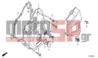 HONDA - CBR250R (ED) ABS   2011 - Κινητήρας/Κιβώτιο Ταχυτήτων - LEFT CRANKCASE COVER - 91303-377-000 - O-RING, 13.8X2.5