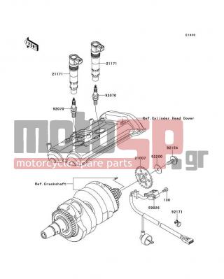 KAWASAKI - VERSYS® 2014 -  - Ignition System - 21171-0028 - COIL-ASSY-IGNITION