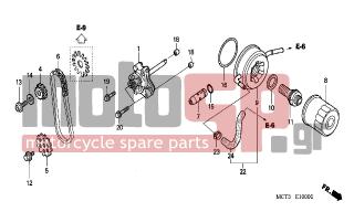 HONDA - FJS600A (ED) ABS Silver Wing 2003 - Engine/Transmission - OIL PUMP - 15100-MCT-010 - PUMP ASSY., OIL