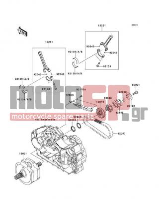 KAWASAKI - VULCAN® 1700 NOMAD™ ABS 2014 - Κινητήρας/Κιβώτιο Ταχυτήτων - Crankshaft