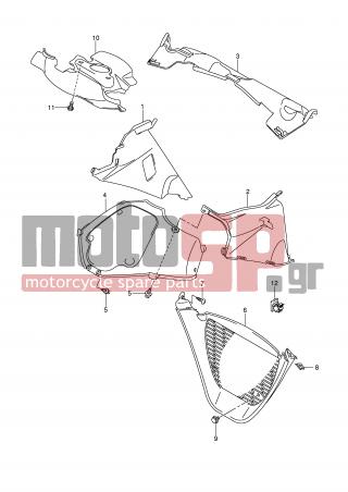 SUZUKI - GSX-R1000 (E2) 2005 - Body Parts - INNER COWLING
