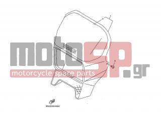 YAMAHA - DT125R (GRC) 1999 - Body Parts - COWLING 1