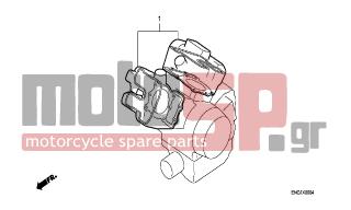 HONDA - XRV750 (ED) Africa Twin 1999 - Engine/Transmission - GASKET KIT A - 91315-MN8-000 - SEAL, WATER PIPE, 16MM