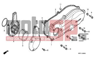 HONDA - FES150 (ED) 2001 - Κινητήρας/Κιβώτιο Ταχυτήτων - LEFT CRANKCASE COVER