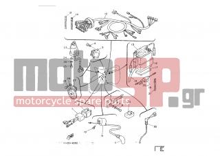 YAMAHA - IT200 (EUR) 1986 - Electrical - ELECTRICAL 1 - 43G-82310-40-00 - Ignition Coil Assy