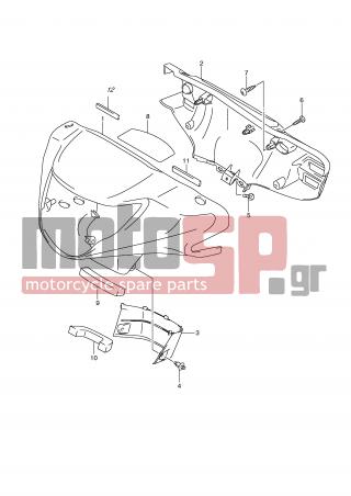 SUZUKI - UX150 (E2) Sixteen 2010 - Body Parts - HANDLE COVER (MODEL K8) - 02142-0512A-000 - SCREW, LOWER