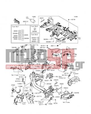 KAWASAKI - NINJA® 650 ABS 2013 -  - Chassis Electrical Equipment - 14092-0902 - COVER