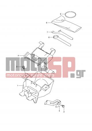 SUZUKI - GSF1200 (E2) 2006 - Body Parts - MANUAL BOX - 03541-05163-000 - SCREW