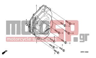 HONDA - CBR600FR (ED)  2001 - Κινητήρας/Κιβώτιο Ταχυτήτων - GENERATOR COVER