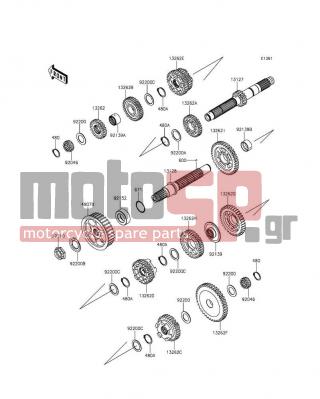 KAWASAKI - VULCAN® 1700 VOYAGER® ABS 2013 - Κινητήρας/Κιβώτιο Ταχυτήτων - Transmission