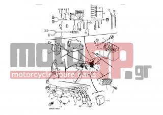 YAMAHA - XJ600S (EUR) 1994 - Electrical - ELECTRICAL 1 - 4BR-82310-00-00 - Ignition Coil Assy