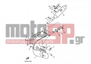 YAMAHA - DT200R (EUR) 1989 - Exhaust - EXHAUST - 90160-37026-00 - Screw, Round Tapping