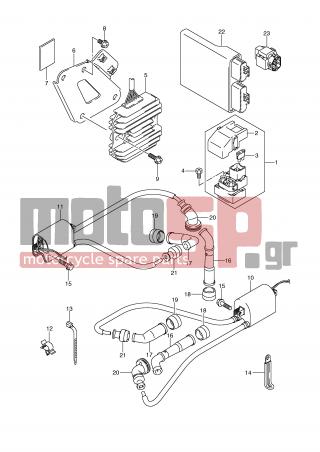 SUZUKI - DL650A (E2) ABS V-Strom 2007 - Electrical - ELECTRICAL (MODEL K7) - 33542-17G01-000 - SEAL, HIGH TENSION CORD