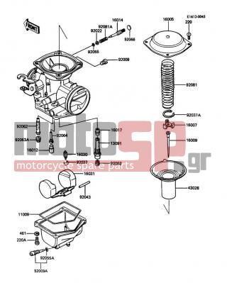 KAWASAKI - LTD 1988 - Engine/Transmission - Carburetor Parts - 92064-1001 - JET-PILOT,#35