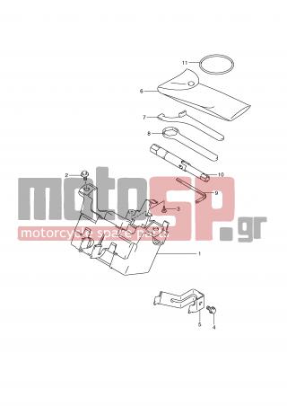 SUZUKI - GSXF650 (E2) 2010 - Body Parts - MANUAL BOX -  - SCREW 