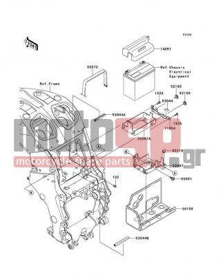 KAWASAKI - NINJA® ZX™-14R 2012 -  - Battery Case
