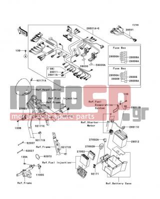 KAWASAKI - VULCAN® 1700 CLASSIC 2012 -  - Chassis Electrical Equipment - 27003-0055 - HORN