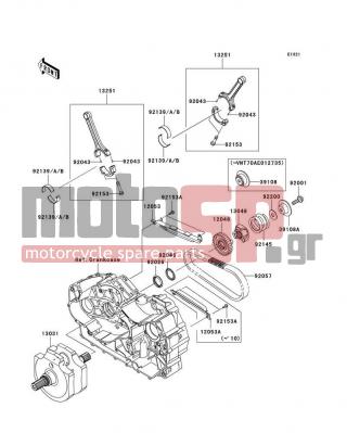KAWASAKI - VULCAN® 1700 NOMAD™ 2012 - Κινητήρας/Κιβώτιο Ταχυτήτων - Crankshaft
