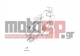 YAMAHA - YP125E (GRC) 2003 - Body Parts - SIDE COVER