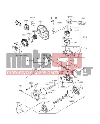 KAWASAKI - VULCAN® 900 CLASSIC LT 2012 -  - Starter Motor - 92150-1572 - BOLT,STARTER MOTOR
