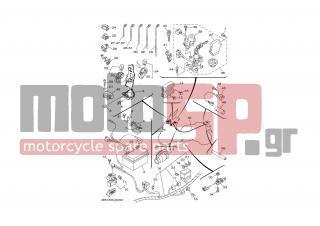 YAMAHA - XP500 T-MAX ABS (GRC) 2008 - Electrical - ELECTRICAL 1 - 5H0-8235Y-M0-00 - Damper