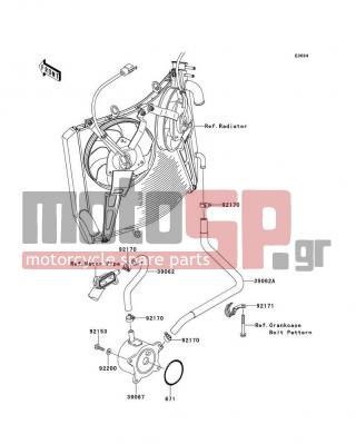 KAWASAKI - CONCOURS® 14 ABS 2011 - Κινητήρας/Κιβώτιο Ταχυτήτων - Oil Cooler