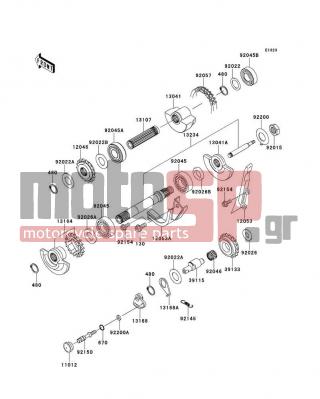 KAWASAKI - KLR™650 2011 - Κινητήρας/Κιβώτιο Ταχυτήτων - Balancer - 92200-1263 - WASHER,6.5X12X2.0