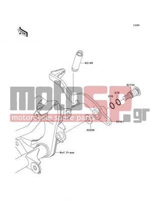 KAWASAKI - KLX®140L 2011 -  - Brake Pedal - 670B2012 - O RING,12MM