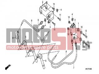HONDA - CBF1000A (ED) ABS 2006 - Electrical - IGNITION COIL