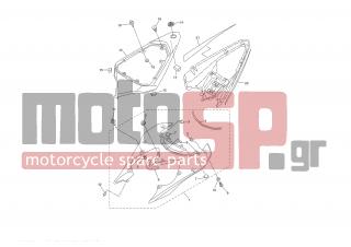 YAMAHA - YZF R6 (GRC) 2008 - Εξωτερικά Μέρη - SIDE COVER - 13S-21710-00-P0 - Side Cover Assy 1