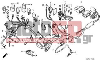 HONDA - XL1000V (ED) Varadero 2001 - Electrical - WIRE HARNESS - 30500-ML7-013 - COIL COMP., IGNITION